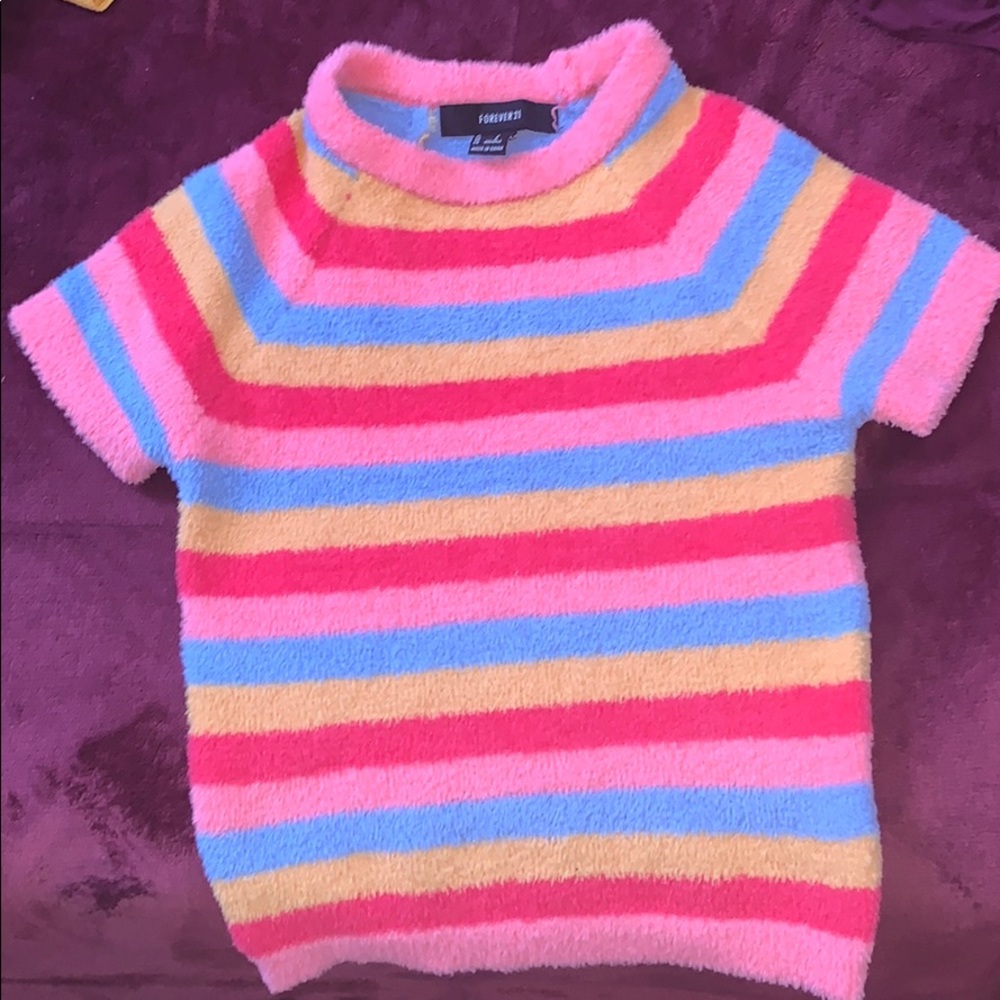 Colorful Furry Top